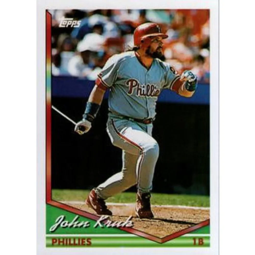 1994 Topps John Kruk # 401 Philadelphia Phillies